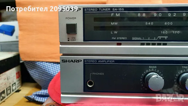 Reciever Scharp SA 155 H., снимка 2 - Ресийвъри, усилватели, смесителни пултове - 56506299