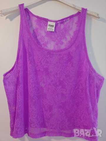 PINK by Victoria's secret  дантелен потник М, снимка 1