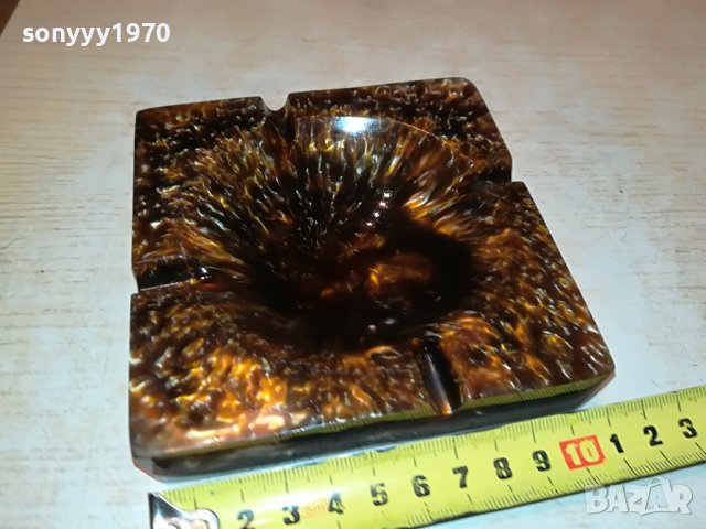 КЕХЛИБАРЕН ПЕПЕЛНИК 1101231027, снимка 6 - Антикварни и старинни предмети - 39263426