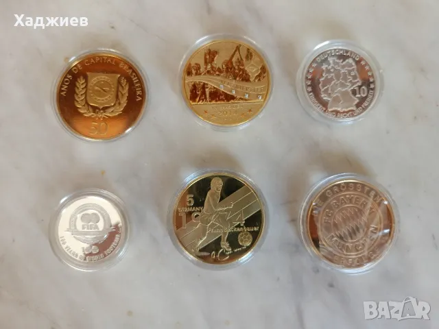 Колекционерски футболни монети Германия , снимка 7 - Фен артикули - 47854780