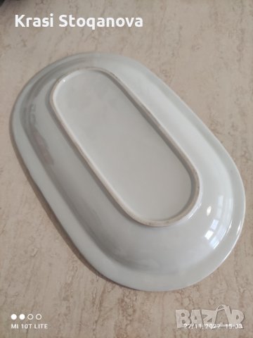 Сервиз Тип Плато Порцелан Тежко и Масивно , снимка 5 - Декорация за дома - 38815939