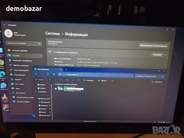 14'FullHD IPS Touch Acer Spin Core™i5-7th/8GB DDR4/256GB SSD , снимка 7 - Лаптопи за дома - 48893547