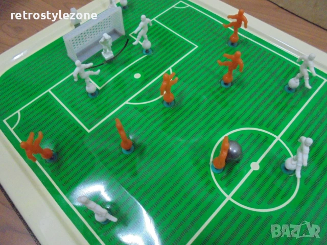 № 8532 Стара руска ламаринена игра „Футбол“ – СССР - колекционерска находка   , снимка 4 - Други ценни предмети - 53880032