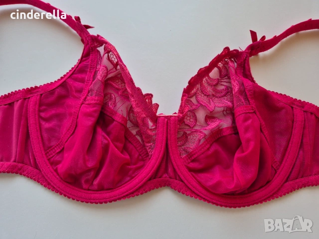 Сутиен 75D Prima Donna Червен НОВ с Банели, снимка 7 - Бельо - 53895783