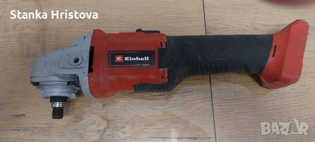 Акумолаторен Ъглошлайф Einhell TC WS 18 LI за части. 