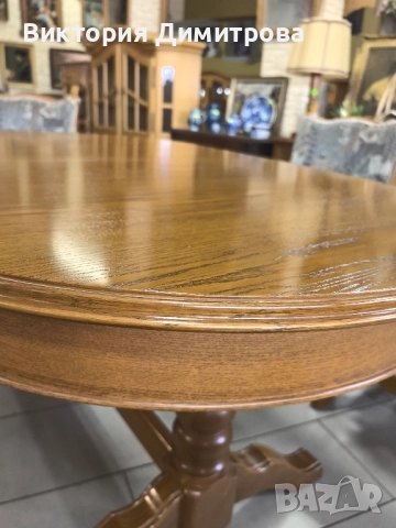 Разтегателна трапезна маса , снимка 7 - Маси - 52837002