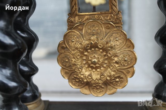 Френски каминен часовник, снимка 7 - Стенни часовници - 32192053