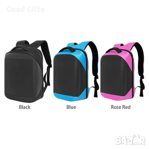 4D LED Раница с дисплей, Водоустойчива Светеща раница, снимка 2 - Раници - 48604429