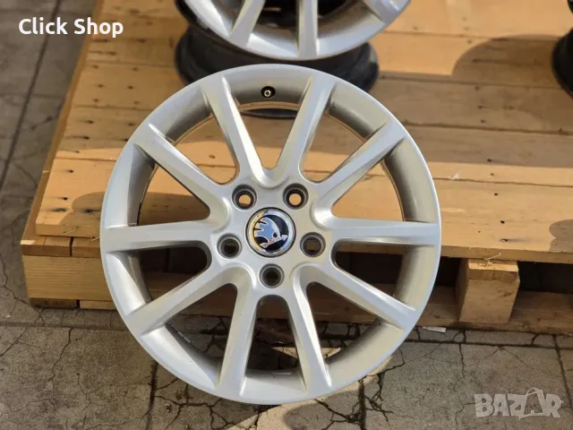 5x112 16 Джанти Skoda Octavia SuperB 5x112 Шкода Октавиа Супърб, снимка 2 - Гуми и джанти - 56185090