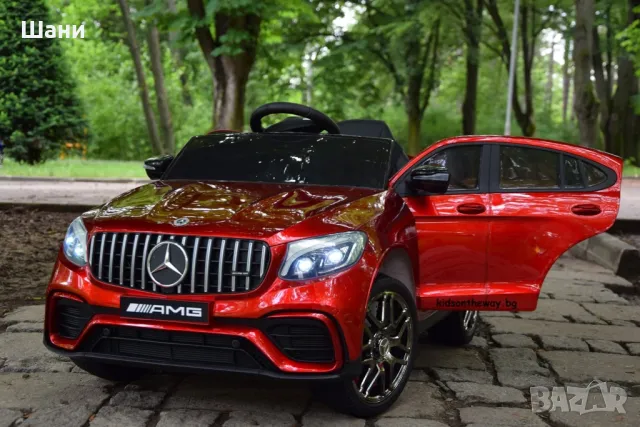 Акумулаторен джип-Mercedes GLC- 63sAMGQLS5688., снимка 11 - Детски велосипеди, триколки и коли - 48247642
