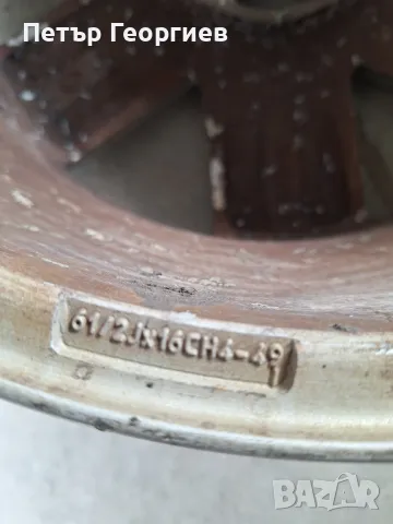 Оригинални Алуминиеви Джанти за РЕНО-4Х100Х60.1-16цола, снимка 6 - Гуми и джанти - 47519193