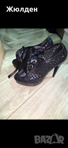 дамски обувки на ток, снимка 5 - Дамски обувки на ток - 52860259