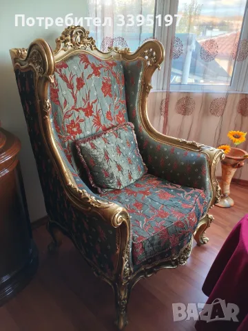 Луксозна барокова мебел, снимка 2 - Дивани и мека мебел - 56525231