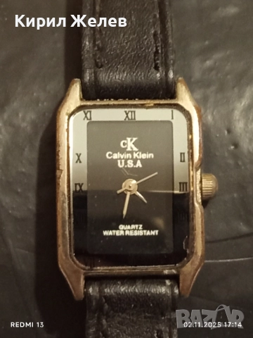 Марков дамски часовник CALVIN CLEIN USA красив стилен дизайн 49013