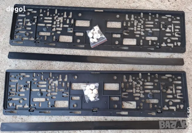 Рамки,стойки за Автомобилни регистрационни номера.