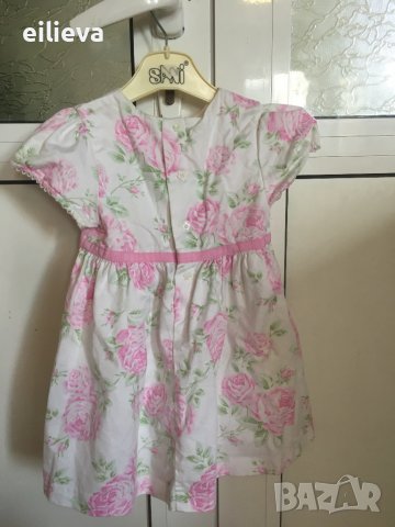 Рокля на цветя, снимка 2 - Бебешки рокли - 37106383