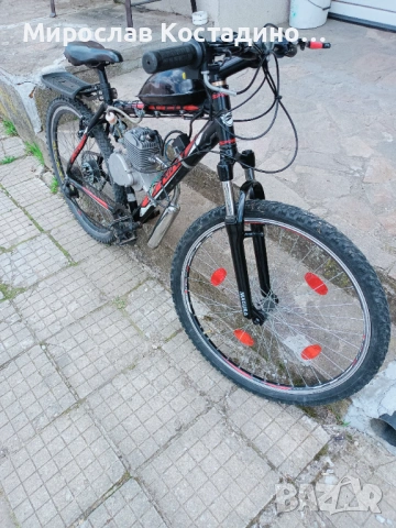 Веломотор 100 кубика kraft, снимка 2 - Велосипеди - 54341218