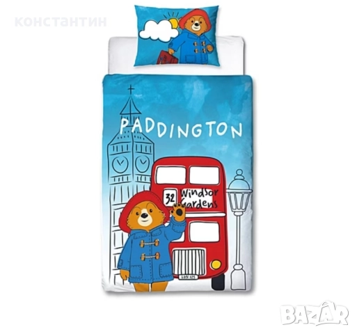 Падингтън детски спален комплект, снимка 3 - Спално бельо и завивки - 52453023