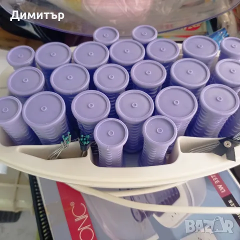 ЧИСТО НОВИ Електрически терморолки за коса Clatronic LW 3371 – 24 бр., снимка 4 - Аксесоари за коса - 55808443