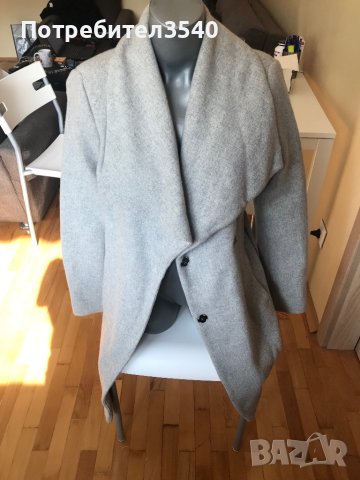 Сиво палто Esprit, снимка 9 - Палта, манта - 42446849