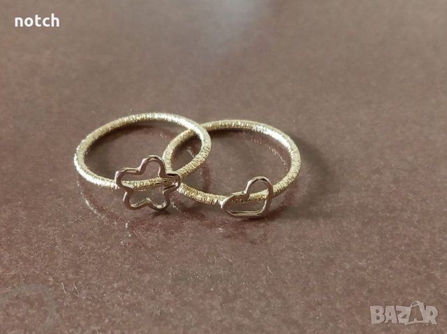 Пръстени бяло и жълто злато, снимка 6 - Пръстени - 34307877