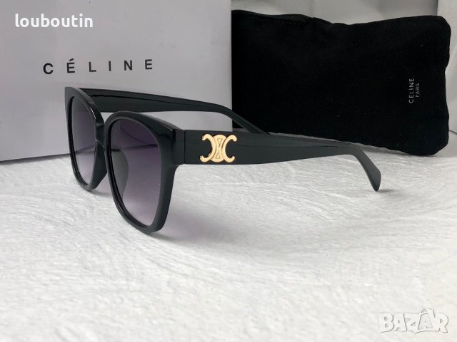Celine 2023 дамски слънчеви очила котка два цвята, снимка 10 - Слънчеви и диоптрични очила - 40791567