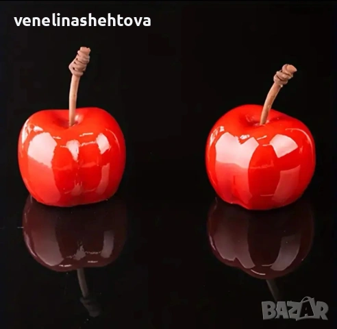 3D 35 броя череши череша силиконов молд форма шоколад бонбони фондан декорация торта мъфини пудинг , снимка 2 - Форми - 53942158