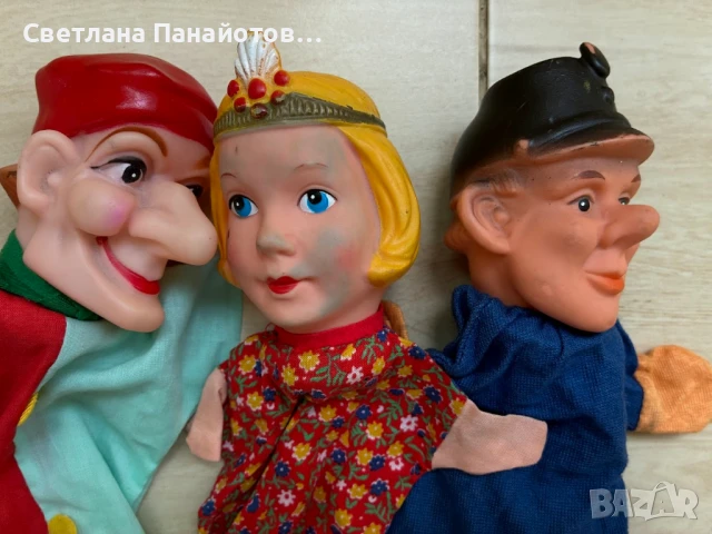 3 броя кукли за куклен театър, снимка 3 - Образователни игри - 51275469