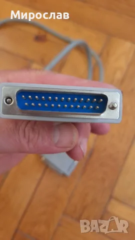Продавам LPT кабел 1м. 25pin m - 25pin f, снимка 7 - Кабели и адаптери - 55861506