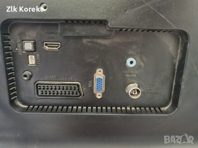 Телевизор Philips 24" LED TV, HD, 100Hz, снимка 4 - Телевизори - 54090540