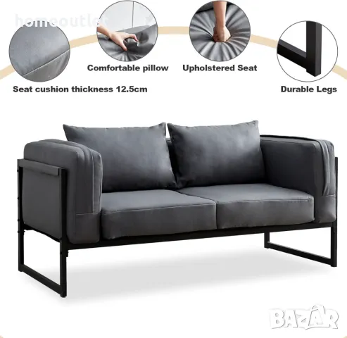 ПРОМОЦИЯ Кресло / Канапе AJCJ-SA-158GY, снимка 9 - Дивани и мека мебел - 47602081