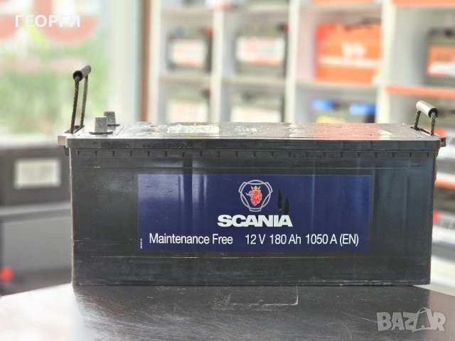 Оригинален акумулатор Scania 180Ah за трактори, камиони и пр.