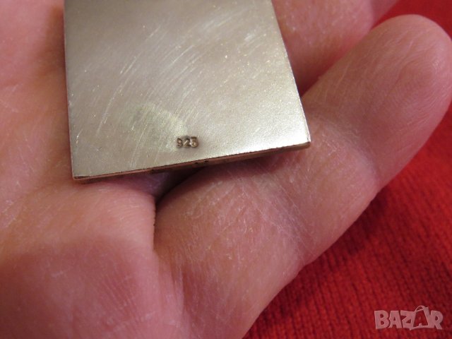 Солиден кован  Сребърен медальон Нептун със зодий и синджирче - Нептун сребро, снимка 3 - Колиета, медальони, синджири - 35336268