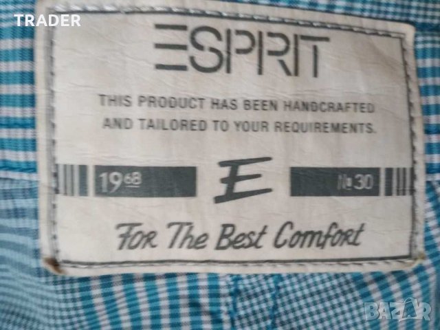Къси панталони  гащи ESPRIT Rock relaxed fit , размер 30 / L, снимка 17 - Къси панталони - 30088036