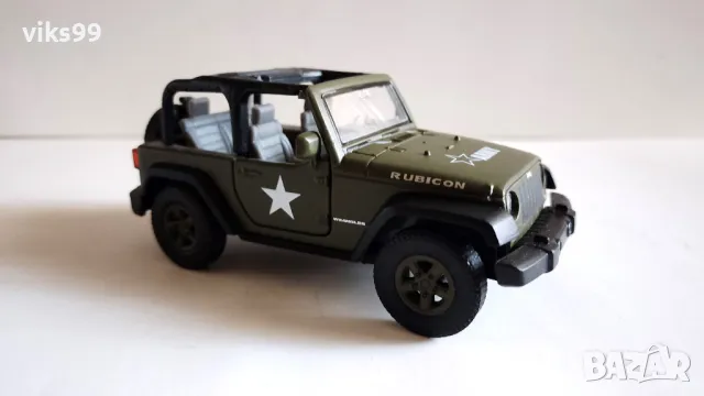 JEEP Wrangler Rubicon Welly - Мащаб 1:34-39, снимка 6 - Колекции - 48079015