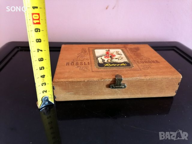 Рядка Колекционерска Дървена Кутия От Цигари- Пури, снимка 10 - Колекции - 42665713