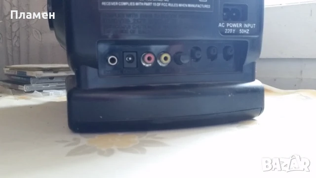 ПОРТАТИВЕН ЧЕРНОБЯЛ ТЕЛЕВИЗОР RISING TV 328, снимка 3 - Телевизори - 50584863