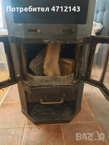 печка на дърва с водна риза 11kw, снимка 3 - Печки, фурни - 53137557