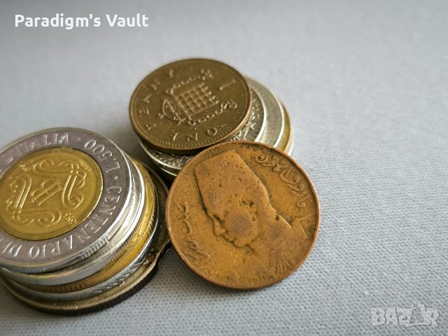 Mонета - Египет - 1 милем | 1938г., снимка 2 - Нумизматика и бонистика - 44450111