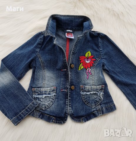 Детско дънково сако 7-8 години