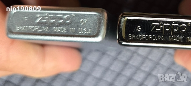 Оригинални колекционерски Zippo запалки – Made in USA (2007 и 2013 г.) 🔥 , снимка 3 - Колекции - 51461563