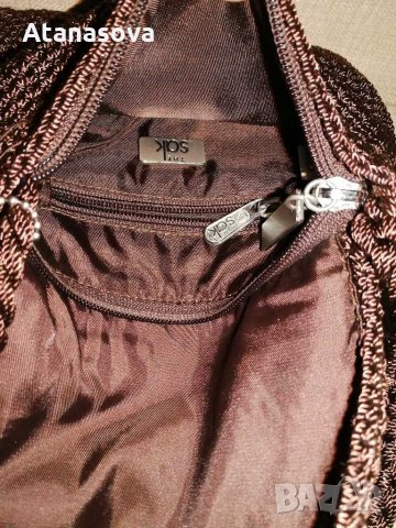 дамска чантичка марка - the sac плетена, снимка 7 - Чанти - 30387027