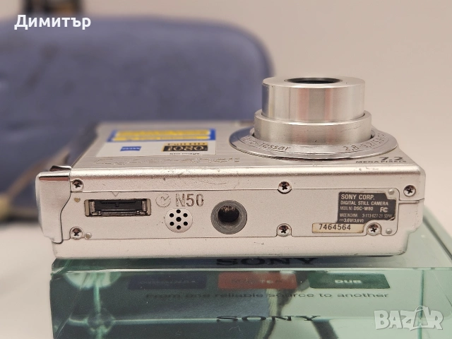 Sony dsc-w80 дигитален фотоапарат digital photo camera , снимка 5 - Фотоапарати - 53364357