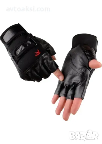 Ръкавици без Пръсти Мото/Вело/Спорт/Тротинетка 3-цвята, снимка 4 - Аксесоари и консумативи - 49883075