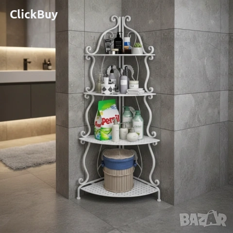 Елегантен ъглов рафт – стилно решение за максимално използване на пространството, снимка 3 - Декорация за дома - 54120535