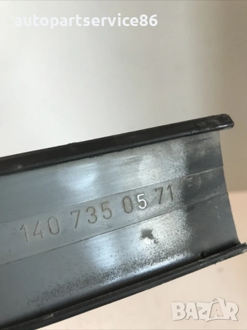 Облицовка на стъкло задна лява врата S350Td за Mercedes W140 (1996) 1407350571, снимка 2 - Части - 53889504