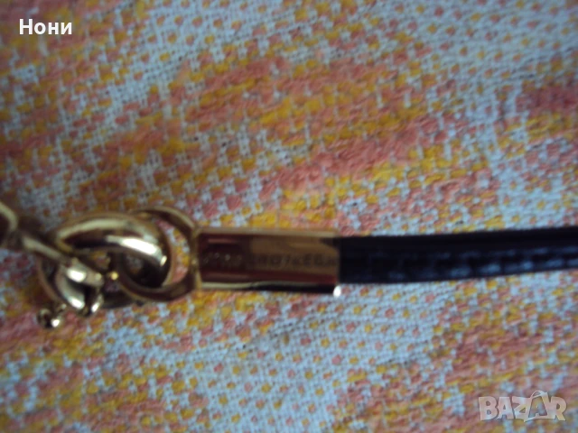 Дизайнерска гривна Dyrberg/kern с дълго колие което пада към гърдите, снимка 4 - Колиета, медальони, синджири - 51219681