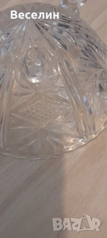 Кристална бомбониера Чехословакия Намаление , снимка 8 - Антикварни и старинни предмети - 51100586