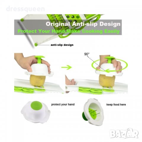 1808 Ренде с 5 вида взаимозаменяеми остриета, снимка 10 - Аксесоари за кухня - 37402344