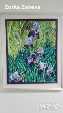 Картина,50см,40 см,в рамка., снимка 2 - Картини - 52547027